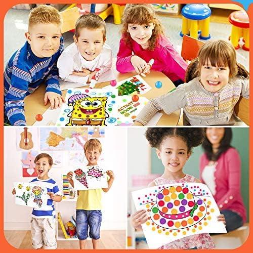 imageDot Markers for Toddlers Kids Preschool Bingo Daubers Washable Art Markers 8 Colors Toddlers Arts and Crafts Supplies Kids Painting Drawing Coloring Supplies Dot Paint Craft Kit Preschool Learning96