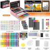 imageHalloween ampamp Christmas Day Gifts for Kids Teen Girl Girls Trendy Stuff Stocking Stuffers for Teens 192Pack Drawing Painting Art Supplies with Acrylic Pad Watercolor Pad Sketch Book CanvasesPink