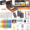 imageHalloween ampamp Christmas Day Gifts for Kids Teen Girl Girls Trendy Stuff Stocking Stuffers for Teens 192Pack Drawing Painting Art Supplies with Acrylic Pad Watercolor Pad Sketch Book CanvasesYellow Brown
