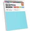 imageSoucolor 55quot x 85quot Sketch Book 100 Sheets Spiral Bound Art Sketchbook Acid Free 68lb100gsm Artist Drawing Book Paper Painting Sketching PadBluePink
