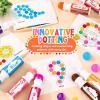 imageDot Markers for Toddlers Kids Preschool Bingo Daubers Washable Art Markers 8 Colors Toddlers Arts and Crafts Supplies Kids Painting Drawing Coloring Supplies Dot Paint Craft Kit Preschool Learning32